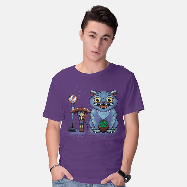 My Neighbor Derpy-Mens-Basic-Tee-Astrobot Invention