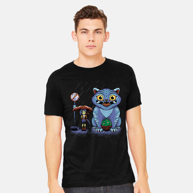 My Neighbor Derpy-Mens-Heavyweight-Tee-Astrobot Invention
