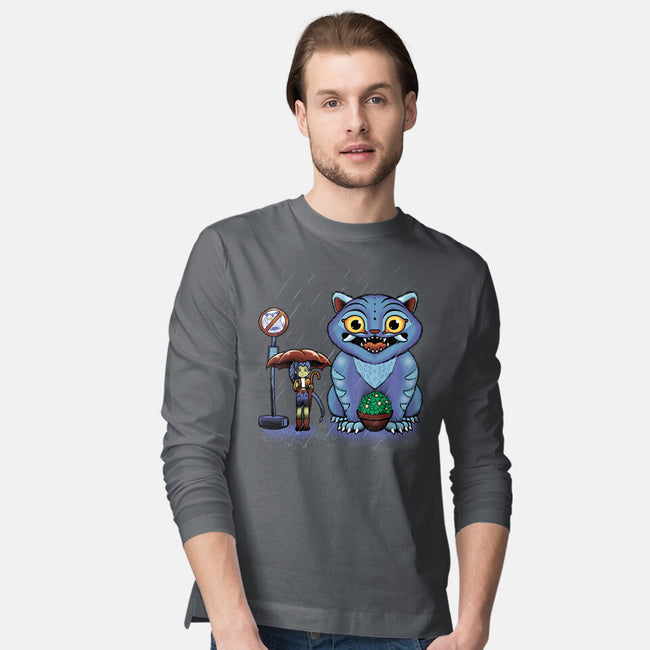 My Neighbor Derpy-Mens-Long Sleeved-Tee-Astrobot Invention