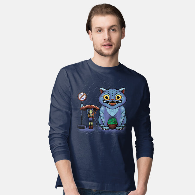 My Neighbor Derpy-Mens-Long Sleeved-Tee-Astrobot Invention