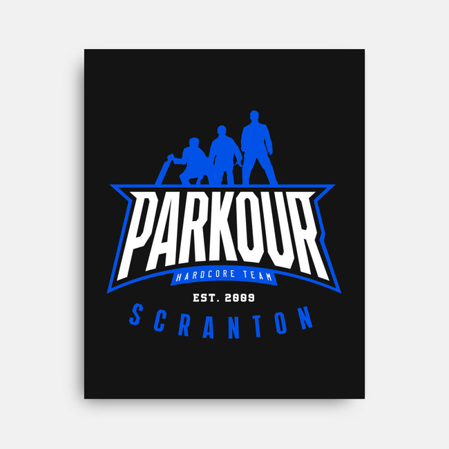 Parkour Team-None-Stretched-Canvas-Getsousa!