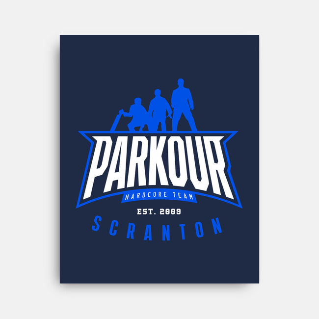 Parkour Team-None-Stretched-Canvas-Getsousa!