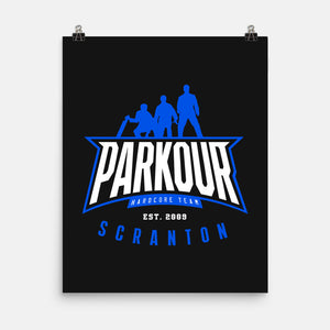 Parkour Team-None-Matte-Poster-Getsousa!