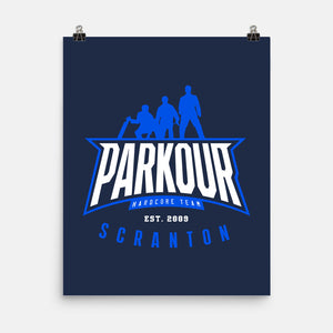 Parkour Team-None-Matte-Poster-Getsousa!
