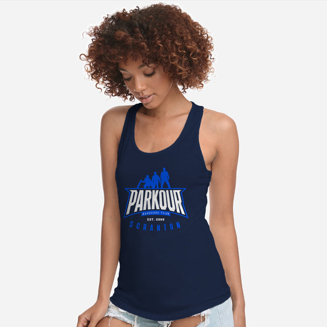 Parkour Team-Womens-Racerback-Tank-Getsousa!