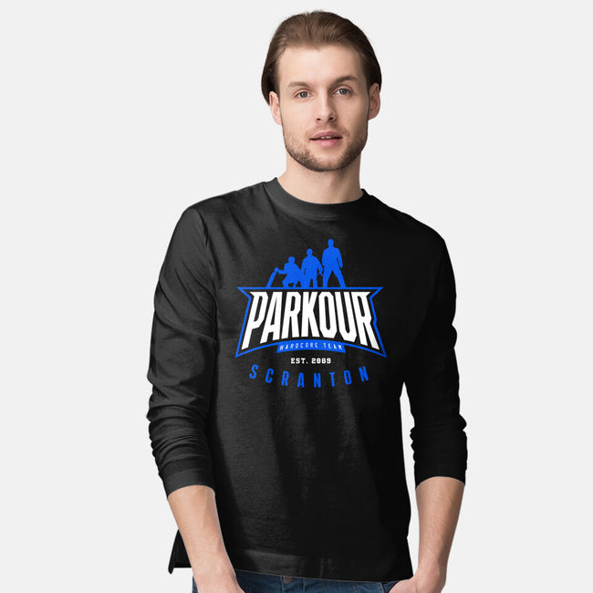 Parkour Team-Mens-Long Sleeved-Tee-Getsousa!
