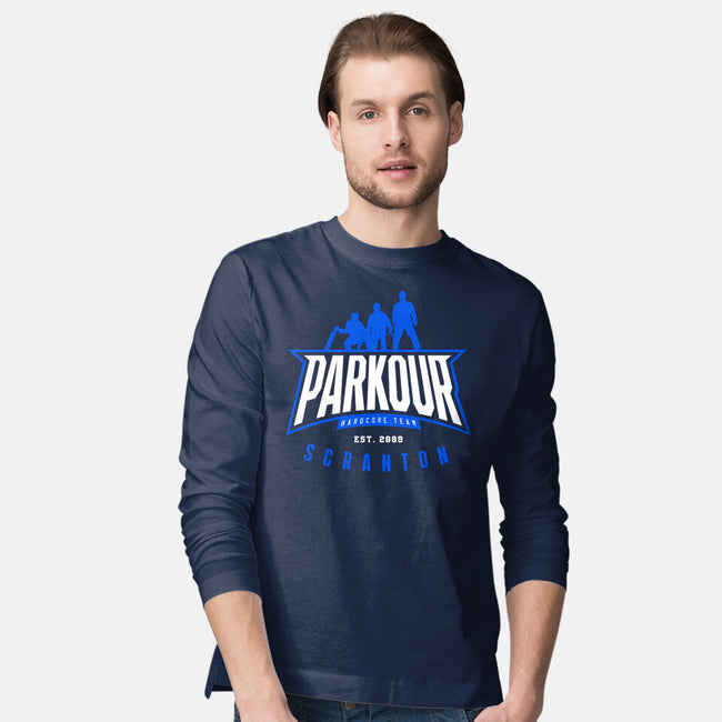 Parkour Team-Mens-Long Sleeved-Tee-Getsousa!