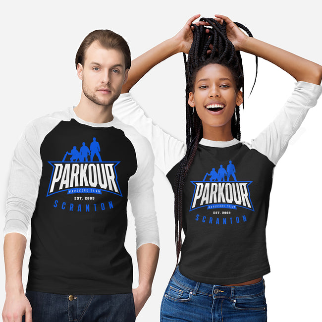 Parkour Team-Unisex-Baseball-Tee-Getsousa!