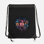 Rise From The Darkness-None-Drawstring-Bag-glitchygorilla