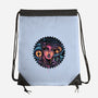 Rise From The Darkness-None-Drawstring-Bag-glitchygorilla