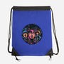 Rise From The Darkness-None-Drawstring-Bag-glitchygorilla