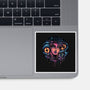 Rise From The Darkness-None-Glossy-Sticker-glitchygorilla