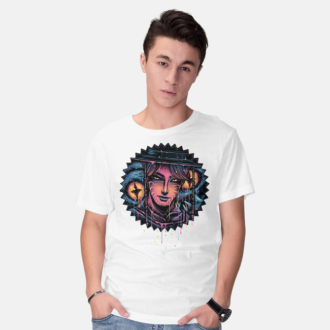 Rise From The Darkness-Mens-Basic-Tee-glitchygorilla