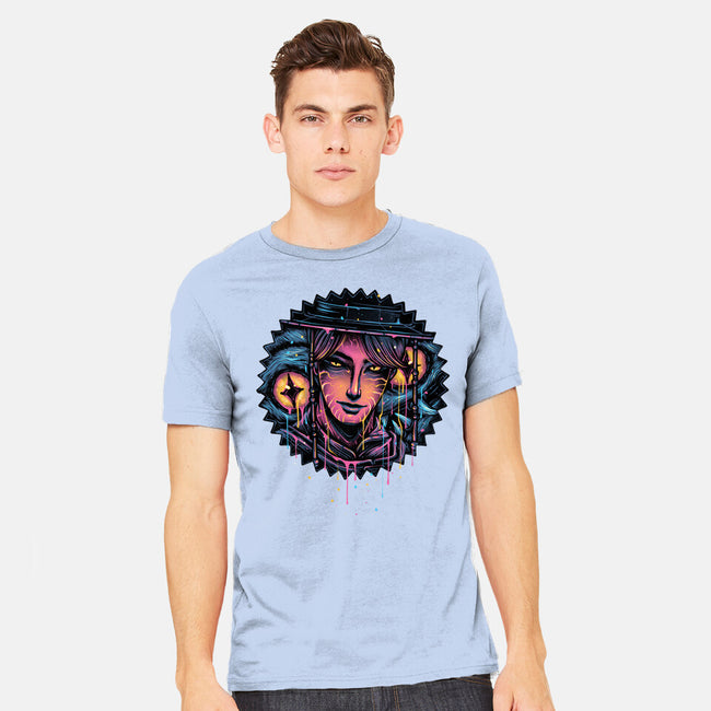Rise From The Darkness-Mens-Heavyweight-Tee-glitchygorilla