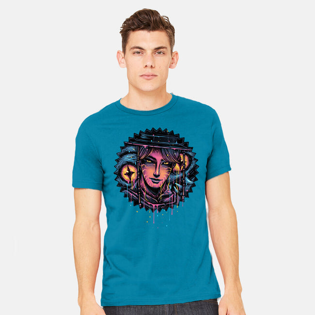 Rise From The Darkness-Mens-Heavyweight-Tee-glitchygorilla