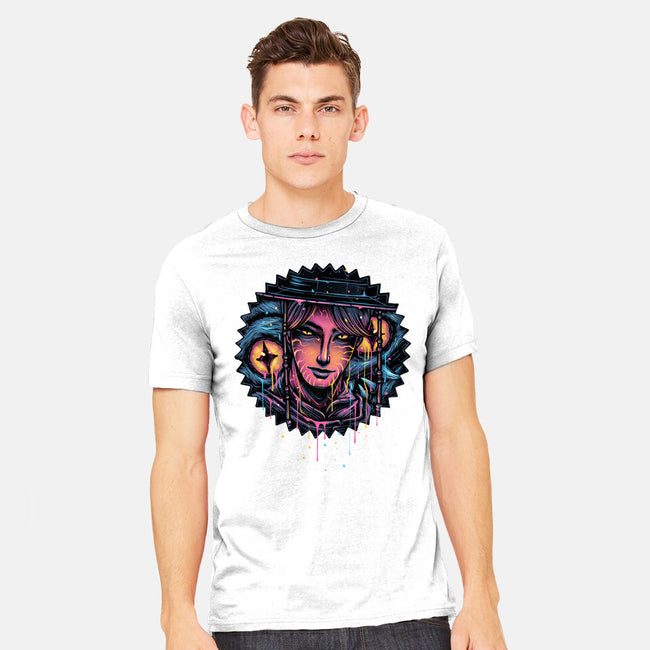 Rise From The Darkness-Mens-Heavyweight-Tee-glitchygorilla
