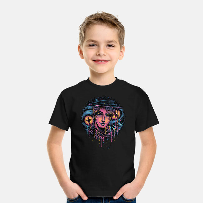 Rise From The Darkness-Youth-Basic-Tee-glitchygorilla
