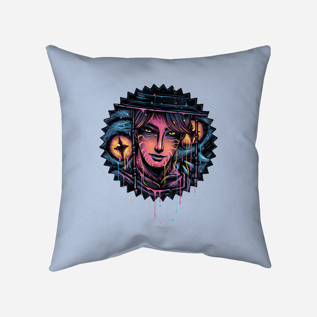 Rise From The Darkness-None-Removable Cover w Insert-Throw Pillow-glitchygorilla