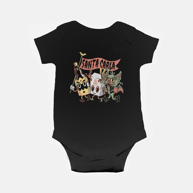 Santa Carla Lobby-Baby-Basic-Onesie-Nemons