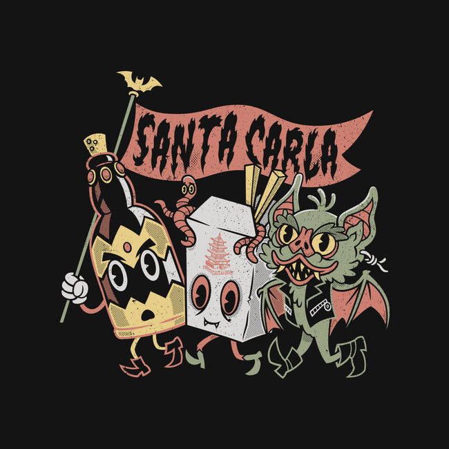 Santa Carla Lobby-Womens-Fitted-Tee-Nemons