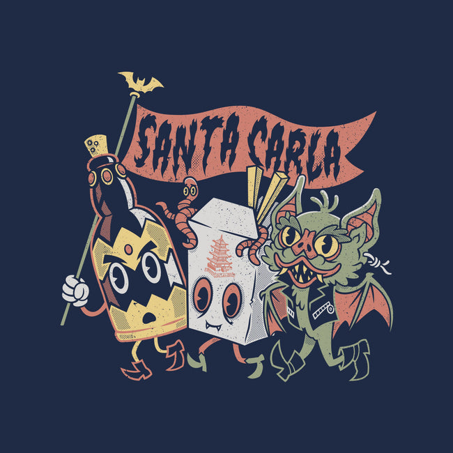 Santa Carla Lobby-Womens-Fitted-Tee-Nemons