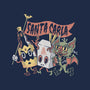 Santa Carla Lobby-Womens-Fitted-Tee-Nemons