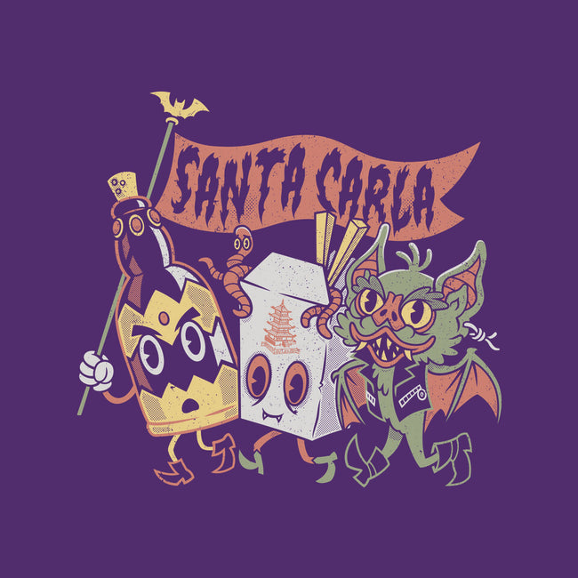 Santa Carla Lobby-Womens-Fitted-Tee-Nemons