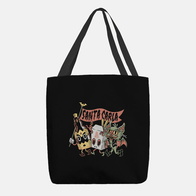 Santa Carla Lobby-None-Basic Tote-Bag-Nemons