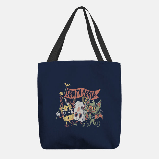 Santa Carla Lobby-None-Basic Tote-Bag-Nemons