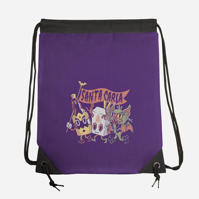 Santa Carla Lobby-None-Drawstring-Bag-Nemons