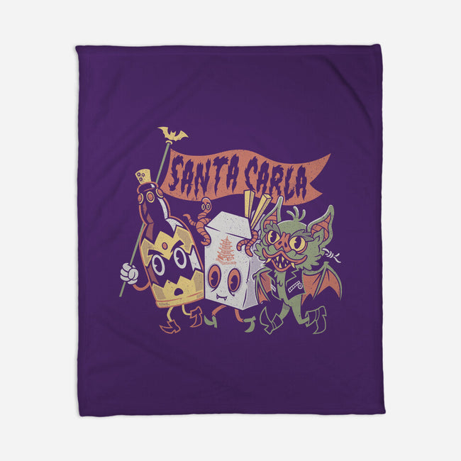 Santa Carla Lobby-None-Fleece-Blanket-Nemons