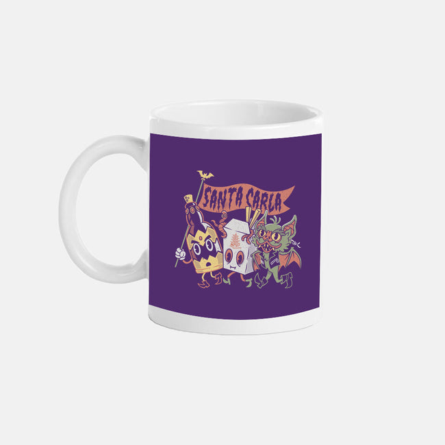 Santa Carla Lobby-None-Mug-Drinkware-Nemons