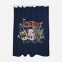 Santa Carla Lobby-None-Polyester-Shower Curtain-Nemons