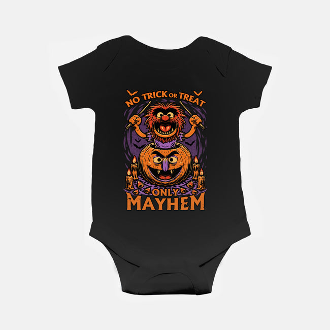 Puppet Pumpkin Halloween-Baby-Basic-Onesie-Studio Mootant