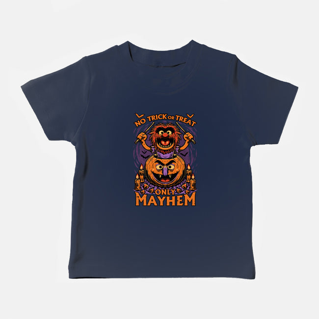 Puppet Pumpkin Halloween-Baby-Basic-Tee-Studio Mootant