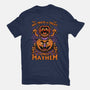 Puppet Pumpkin Halloween-Womens-Fitted-Tee-Studio Mootant