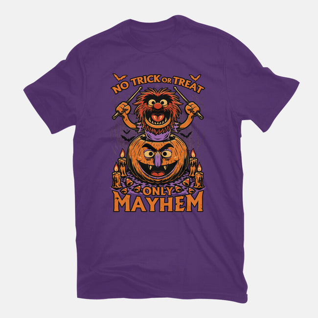 Puppet Pumpkin Halloween-Womens-Fitted-Tee-Studio Mootant