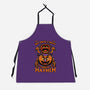 Puppet Pumpkin Halloween-Unisex-Kitchen-Apron-Studio Mootant