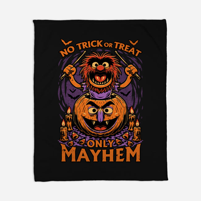 Puppet Pumpkin Halloween-None-Fleece-Blanket-Studio Mootant