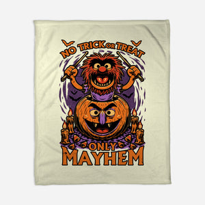 Puppet Pumpkin Halloween-None-Fleece-Blanket-Studio Mootant