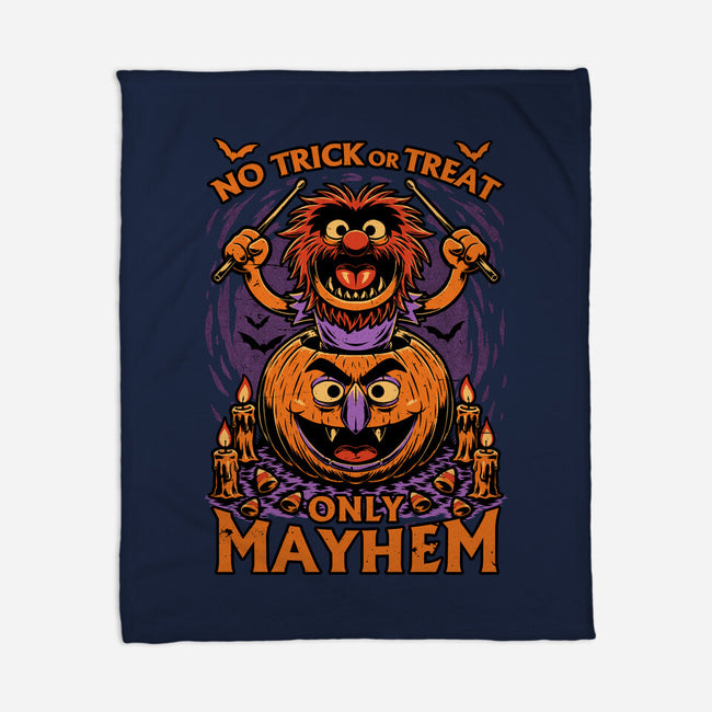 Puppet Pumpkin Halloween-None-Fleece-Blanket-Studio Mootant