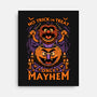 Puppet Pumpkin Halloween-None-Stretched-Canvas-Studio Mootant