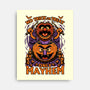 Puppet Pumpkin Halloween-None-Stretched-Canvas-Studio Mootant