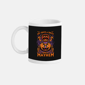 Puppet Pumpkin Halloween-None-Mug-Drinkware-Studio Mootant