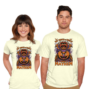 Puppet Pumpkin Halloween-Mens-Basic-Tee-Studio Mootant