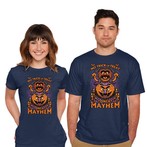 Puppet Pumpkin Halloween-Mens-Basic-Tee-Studio Mootant