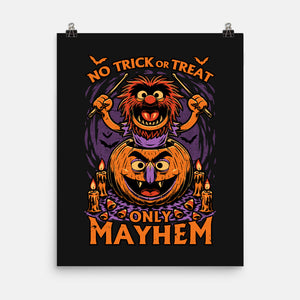 Puppet Pumpkin Halloween-None-Matte-Poster-Studio Mootant