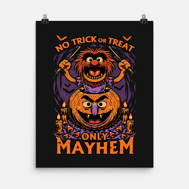 Puppet Pumpkin Halloween-None-Matte-Poster-Studio Mootant