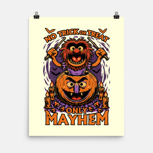 Puppet Pumpkin Halloween-None-Matte-Poster-Studio Mootant