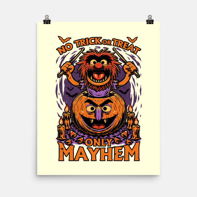 Puppet Pumpkin Halloween-None-Matte-Poster-Studio Mootant